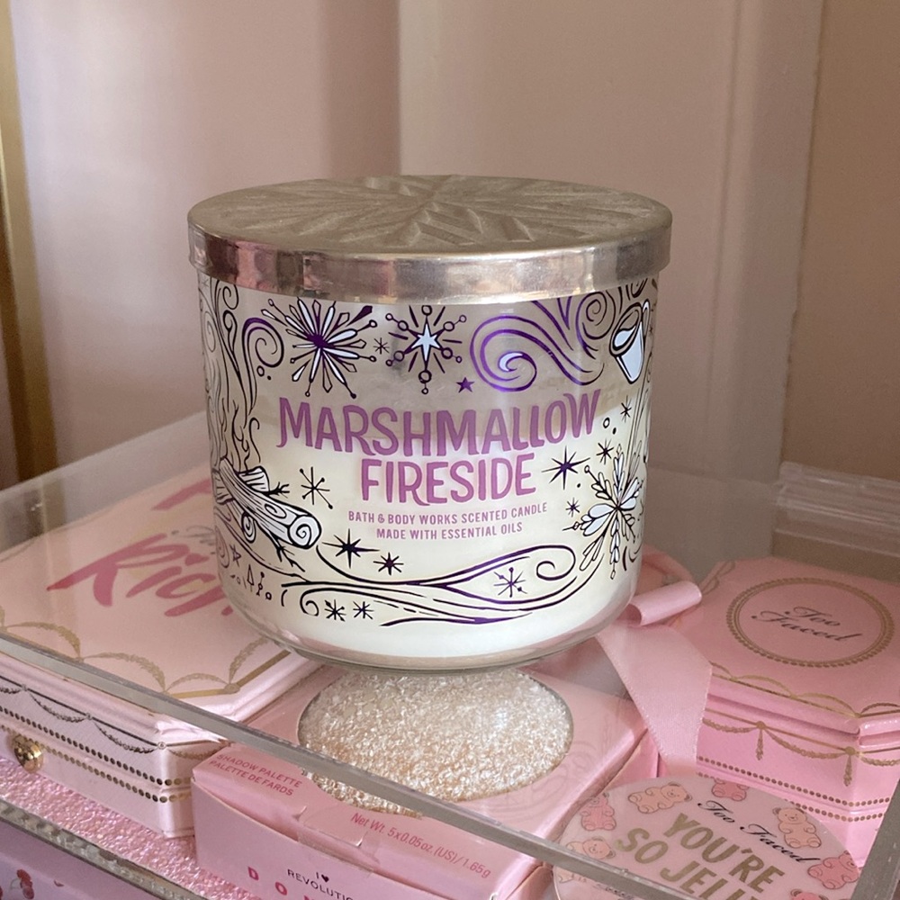 Marshmallow Fireside 3 wick candle